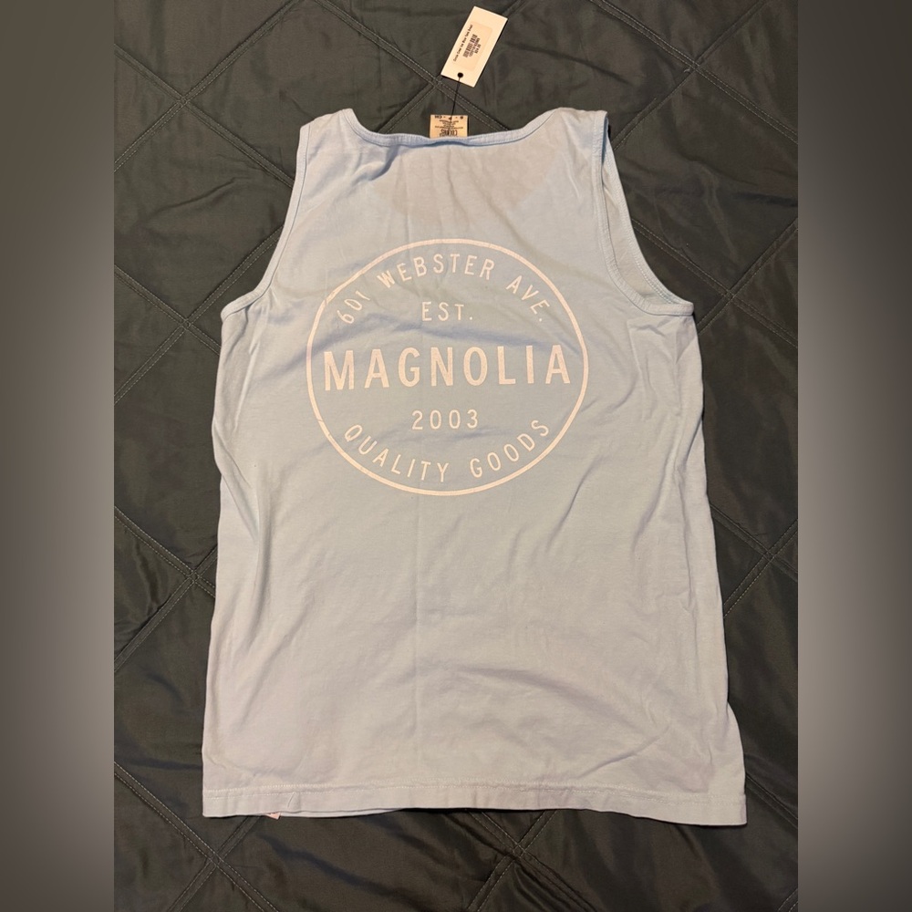 Magnolia Comfort Colors Tank Blue